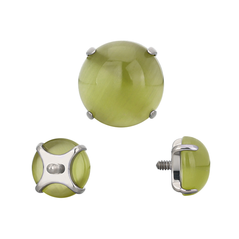 TB-1627 Olive Green Cats Eye
