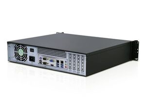 高品質2Uサーバーシャーシ1.0mm SGCCサポート6標準3.5 \ "ハードドライブスロットATXフォームファクターに優れています - Product Image 2