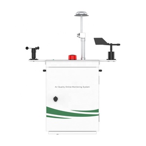 Outdoor Air Quality Monitor Formaldehyde TVOC Gas Analyzer with LCD Screen Laser <strong>Sensor</strong> PM2.5 Multi Function Weather Station - Product Image 1