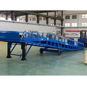 Rampa de muelle de carga móvil de acero para carga de almacén de remolques de contenedores - Product Image 1