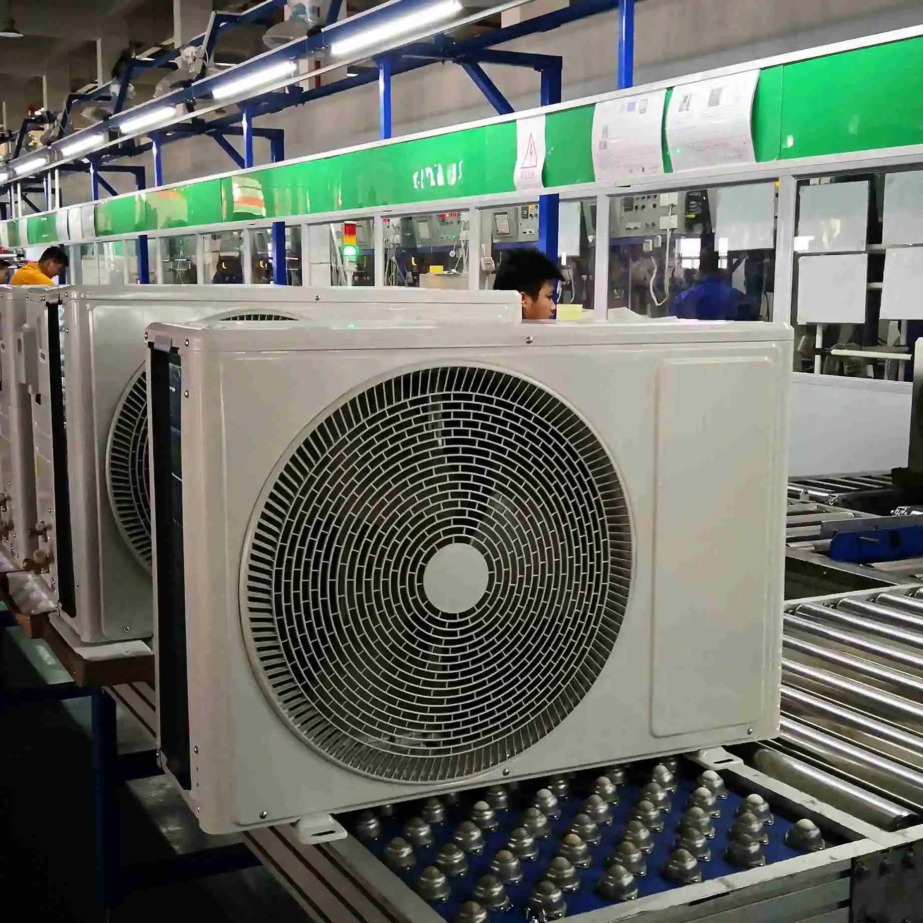 Fabrik bau Produktions linie Produktions ausrüstung Klimaanlage Montagelinie