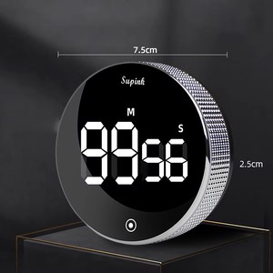 RTS fabbrica Timer cucina digitale conto alla rovescia magnetico Timer uovo per la cottura con funzione di luce costante per le aule tranquillo - Product Image 2