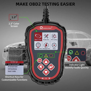 T41カーフルOBD2カーコードリーダープロフェッショナルObd2スキャンツールスキャナー自動車用スキャナーチェックエンジン診断ツール - Product Image 5