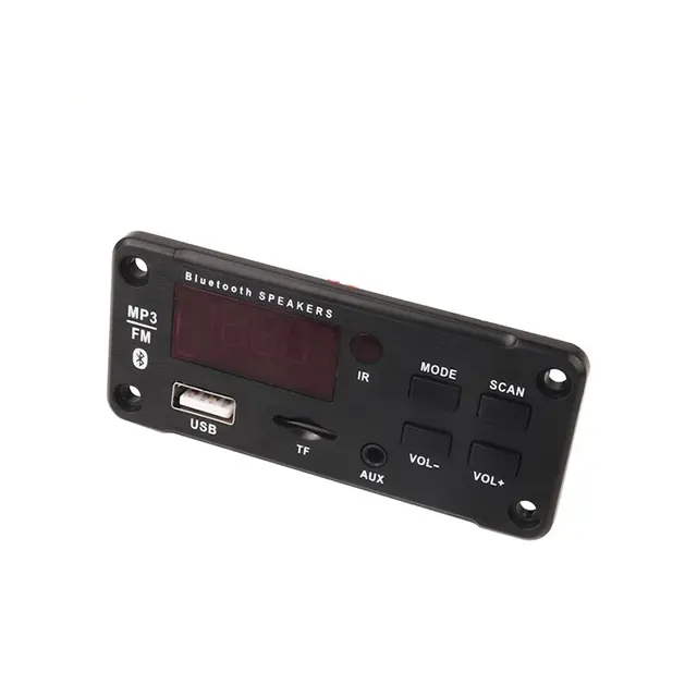 Neue drahtlose 5.0 12V MP3 WMA Decoder Board Auto Audio USB TF FM Radio Modul Farbbild schirm MP3-Player mit Fernbedienung