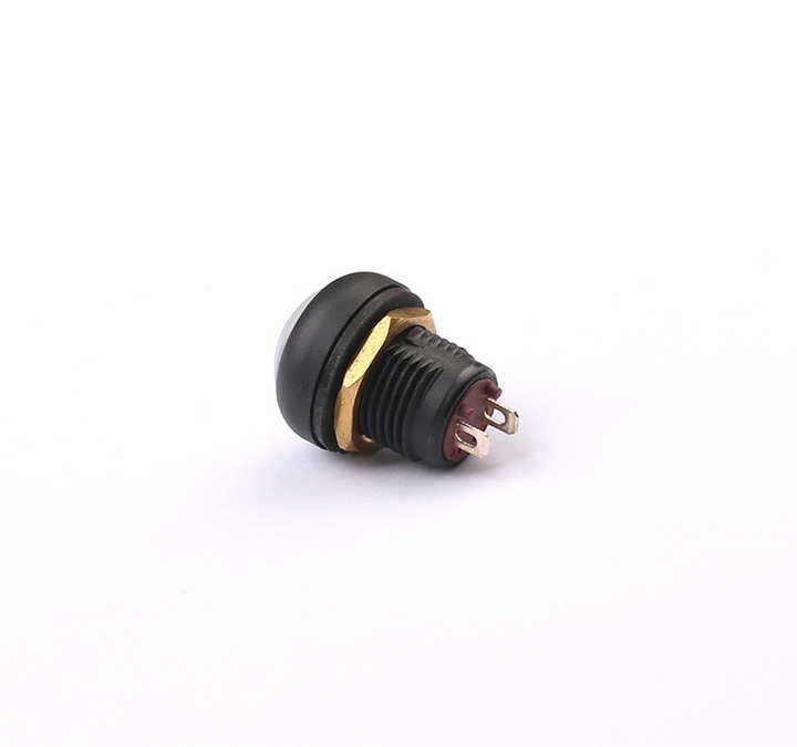 Toowei Qualität 12mm 3a 220v ip67 wasserdicht grau Kunststoff elektronische 2p spst Druckknopf schalter für Heizung