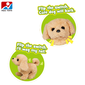 Halat kontrolü simüle elektrikli köpek yürümek bark wag kuyruk fonksiyonu köpek oyuncaklar peluş - Product Image 3