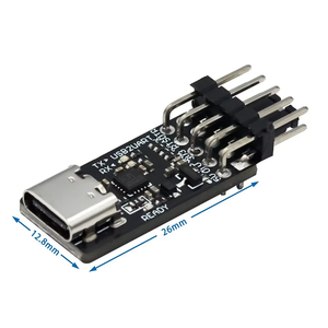 CH343P USB至串行/TTL UART模块，带3.3V 5v开关电子元件，可替代CH340 - Product Image 6