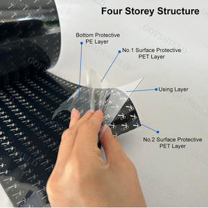 Nhà Máy Giá rõ ràng/Mờ/chống ánh sáng màu xanh điện thoại di động màn hình phim Nano tấm/cuộn Vật liệu búa chống sốc bảo vệ màn hình - Product Image 5