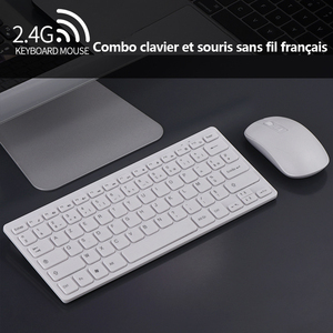 <strong>Wireless</strong> <strong>Keyboard</strong> Notebook Desktop <strong>Computer</strong> French Department Learning <strong>Wireless</strong> <strong>Keyboard</strong> Mouse Combo - Product Image 6