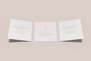 Tarjetas de agradecimiento acrílicas personalizadas, diseño transparente con código QR de Instagram - Product Image 4