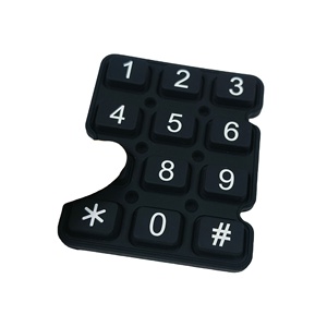 Factory Customizable Rubber Silicone <strong>Numeric</strong> Keypad With Conductive Carbon Pill Electronics Calculator <strong>Keyboards</strong> and <strong>Keyboards</strong> - Product Image 6