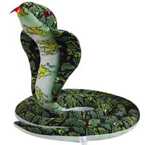 Eco friendly Custom Simulation Python serpiente amarilla animales de peluche