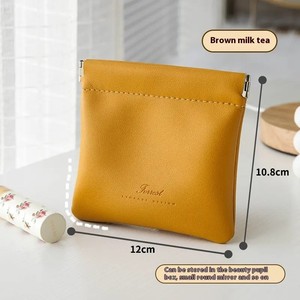 Fabrika fiyat Logo desen özel Patent deri kılıf çanta Mini Preppy dudak makyaj çantası küçük Lipgloss için özelleştirilmiş - Product Image 3