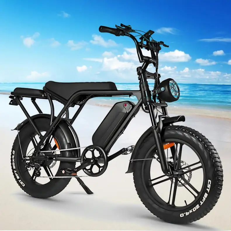Vente promotionnelle de vélos électriques V8, vélo électrique, scooters, kit de conversion de vélo électrique pour adulte, entrepôt aux États-Unis et en Europe