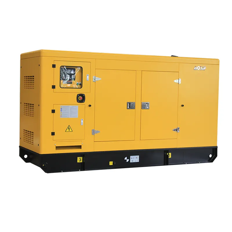 25kva 40kva 100kva 125kva 250kva 300kva 400kva الطاقة منخفضة دورة في الدقيقة الكهربائية مولد الديزل السوبر الصامت