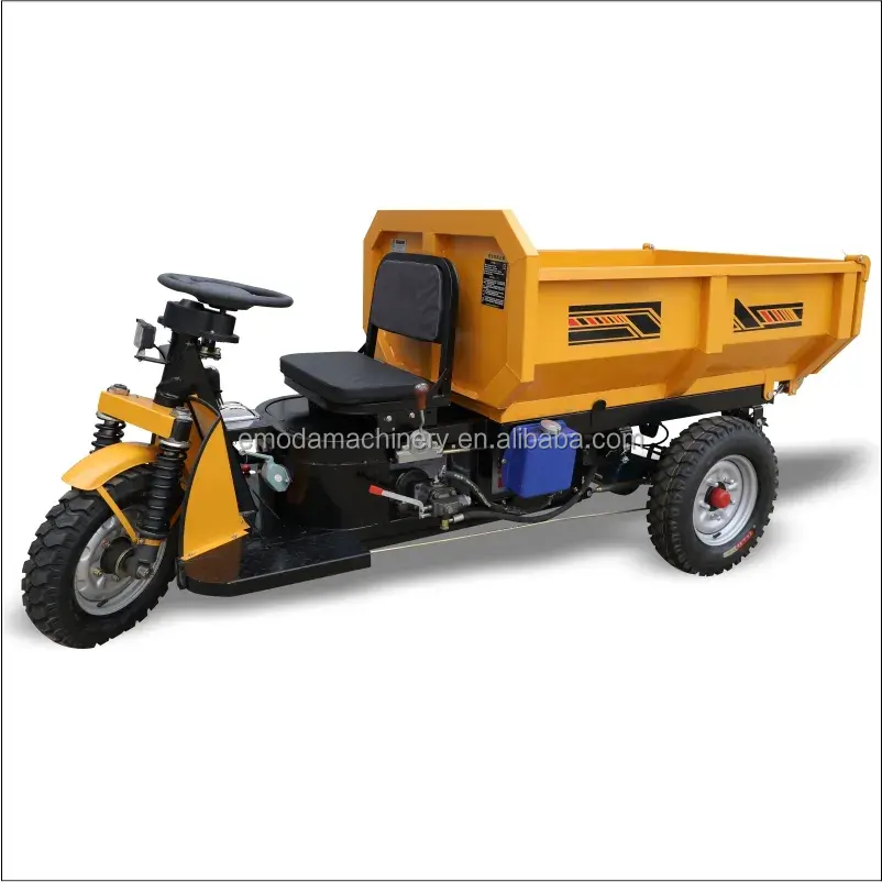 Tricycle électrique pour moto Tricycle cargo benne