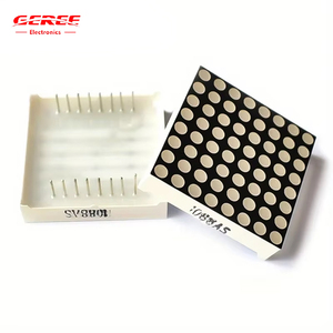 MAX7219 modulo Dot Matrix LED Display rosso 8*8 SCM modulo di interfaccia Driver 5V LED scheda di controllo IO Port Driver Kit DIY
