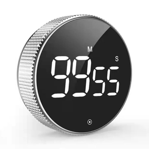 Led Timer digitale per cucina cucina doccia apprendimento cronometro allarme conto alla rovescia rotazione del Volume regolazione magnetica - Product Image 1