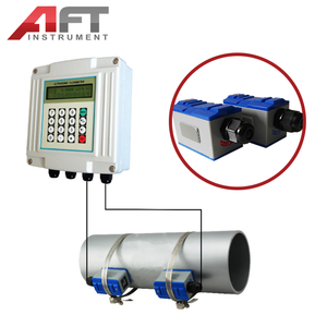 Digital Liquid Wall Mounted Ultrasonic Flowmeter Price Clamp on Ultrasonic Digital Water Flow Meter <strong>Data</strong> <strong>Logging</strong> Flowmeter - Product Image 5