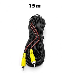 Fabrika AV RCA kablosu 6M 10M 15M 20M için dikiz kamera Video tetik tel bağlantı araba park dikiz monitör - Product Image 4