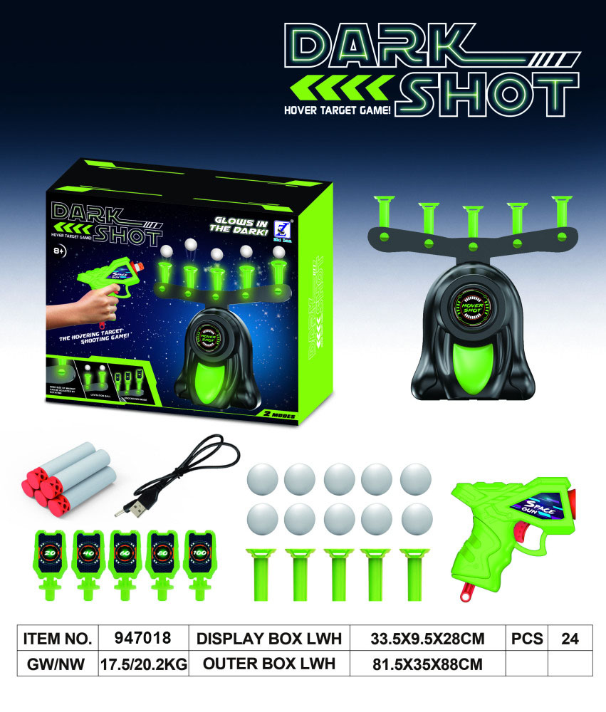 Levitation + target + 1 gun