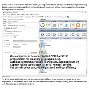Ursprünglicher neuer SPLY-SP10-B SP10B BIOS-Programmierer Universal programmierer FLASH EEPROM-Speicher programmierer Ersetzen Sie SP8-A - Product Image 4
