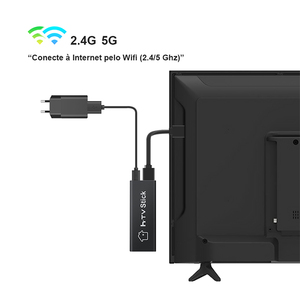 HTV Stick โปรแกรมประเทศบราซิลกล่อง IPTV ขนาดกะทัดรัด4K เครื่องเล่นสื่อสตรีมมิ่ง9.0แอนดรอยด์กล่องตั้ง S905 - Product Image 5