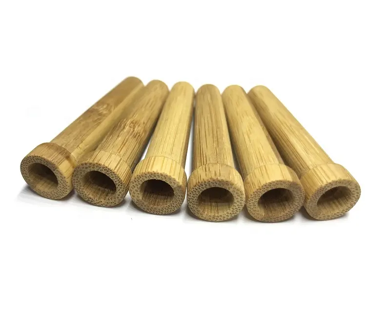 Boquilla de bambú desechable para narguile Shisha Mundstck, precio barato, calidad alimentaria, oferta