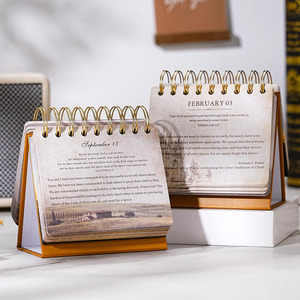 Custom Size <strong>Bible</strong> Quotes Desk Calendar Printing 365 <strong>Days</strong> Daily Landscape Table Calendars for Home - Product Image 3