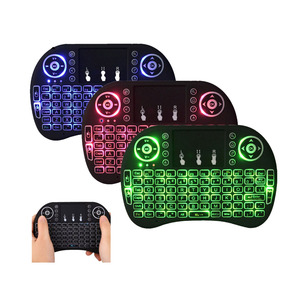 Venta caliente recargable Air Mouse 2,4G inalámbrico I8 MINI Touchpad teclado Control remoto para Android Smart TV Box - Product Image 5