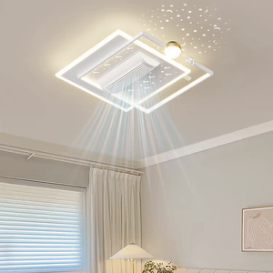Hiện Đại Đơn Giản Thông Minh Điều Khiển Bằng Giọng Nói Yên Tĩnh Không Cánh Thiết Kế Điều Khiển Từ Xa <span class=keywords><strong>Fan</strong></span> Ánh Sáng LED Quạt Trần Cho Cả Nhà - Product Image 2