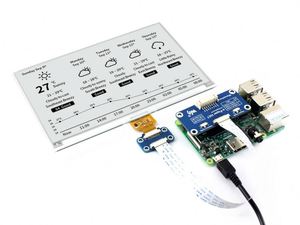 Waves hare 7,5 Zoll E-Ink E-Paper Display HAT für Raspberry Pi 800*480 Auflösung mit Embedded Controller - Product Image 6