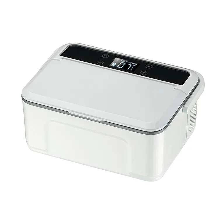 Mini refrigerador portátil USB con batería, refrigerador de medicina