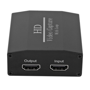 Tarjeta de captura de salida de bucle HDMI de alta definición USB a HDMI Accesorio de computadora de grabación de video en vivo