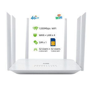 Lan Wan-punto de acceso rápido Ethernet, módem móvil desbloqueado, portátil, SIM, CPE, 4G, WiFi, enrutador de Internet inalámbrico de banda Dual, 1200Mbps - Product Image 1
