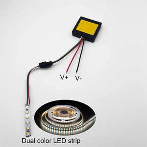 DC12V发光二极管反射器1A 12W，带电源连接开关手势扫描传感器开关镜触摸开关发光二极管调光控制器 - Product Image 3
