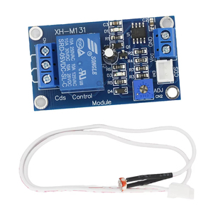 XH-M131 DC 5V 12V 24V 10A Lichts teuerung schalter Foto widerstand Relais modul Erkennungs sensor Helligkeit Automatisches Steuer modul
