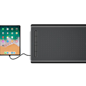 Tavoletta grafica professionale multifunzionale da 12.8*8.4 pollici con scrittura Wireless USB digitale con penna senza batteria - Product Image 2