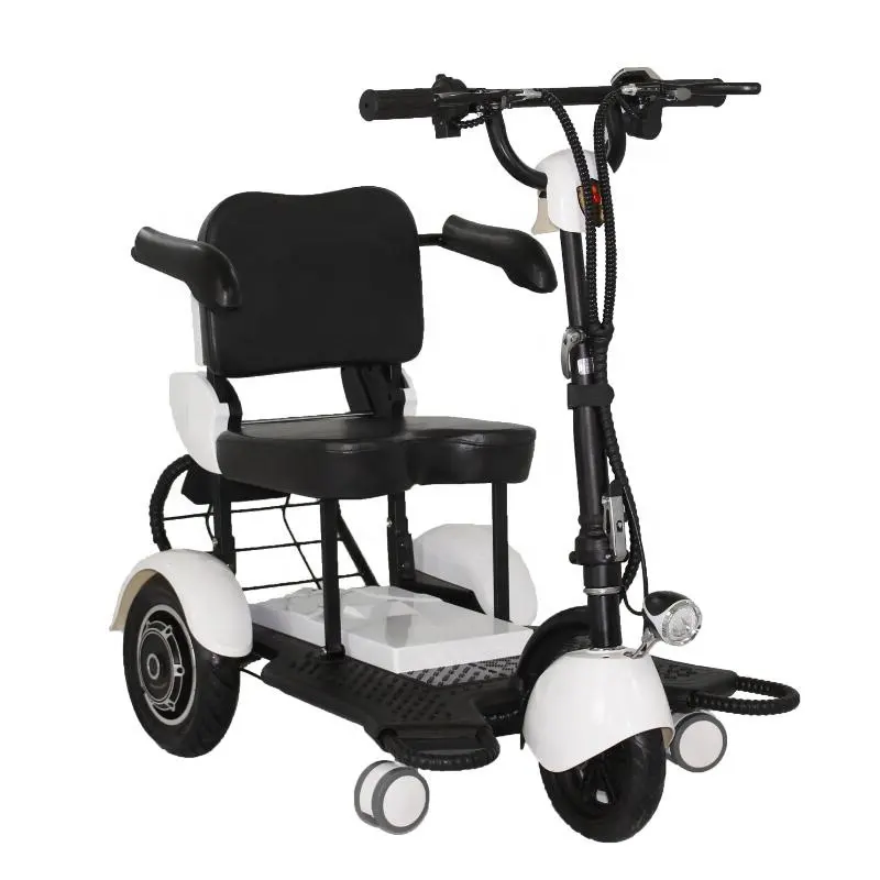 KSM-903 3 rodas scooter inteligente dobrável, bateria de lítio de mobilidade adulto triciclo artesanal elétrico