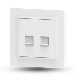 Teléfono de computadora Enchufe doble Dispositivo eléctrico Europejska Teléfono estándar de la UE Teléfono Uso Enchufe de pared - Product Image 5