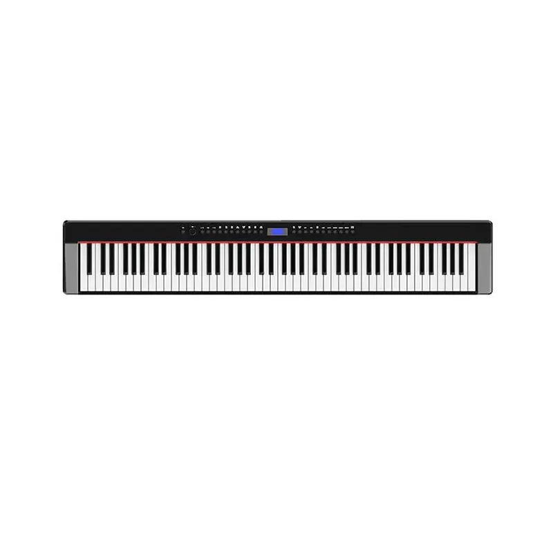 Piano digital teclado midi, teclado de piano digital portátil com 88 teclas