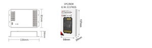 HW5 5 in 1 LEDコントローラWiFi 2.4G出力最大30AサポートTuyaスマートアプリコントロールと音楽リズムとサードパーティ音声コントロール - Product Image 2
