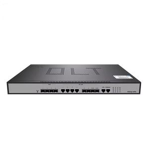 1U 19 pollici HSGQ-G04L fibra ottica FTTH 10GE GEPON OLT con 4 porte utilizzate per SFP Gpon ONU per rete POE IP TCP WIFI