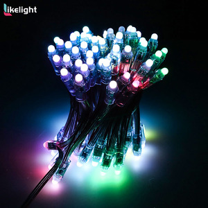 DC5V WS2811 рассеянный цифровой RGB светодиодный пиксельный свет индивидуально адресуемый 12 мм круглые светодиодные модули водонепроницаемый полный цвет - Product Image 3