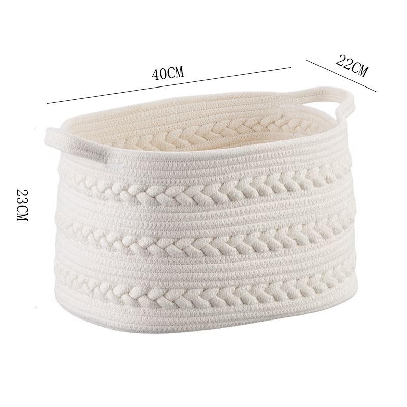 White cable knit - Medium size 40*22*23