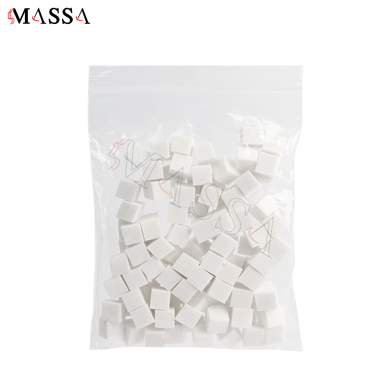 100pcs Bagged white sponge