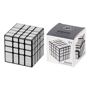 SengSoミラー4x4x4マジックキューブSengSoスライバーフラットミラー4x4プロフェッショナルスピードパズル子供向け教育玩具