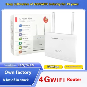 European4GCPE R311 Plug-in Sim Card Home WiFi Wireless Router 2.<strong>4G</strong> 5G LAN <strong>Ethernet</strong> 12V Smart USB for Enterprise <strong>4G</strong> LTE WPS - Product Image 2