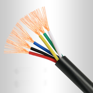 高品质铜芯导体电RVV 2x 0.75mm 4x2.5mm 3x0.75mm2 4x1.5mm2电力电缆 - Product Image 3