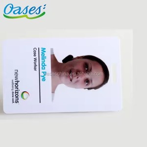 Custom Standard Size Photo Id Pvc Card Student Staff Exhibition Event Card Employee Access Plastic Qr <strong>Code</strong> Business Card